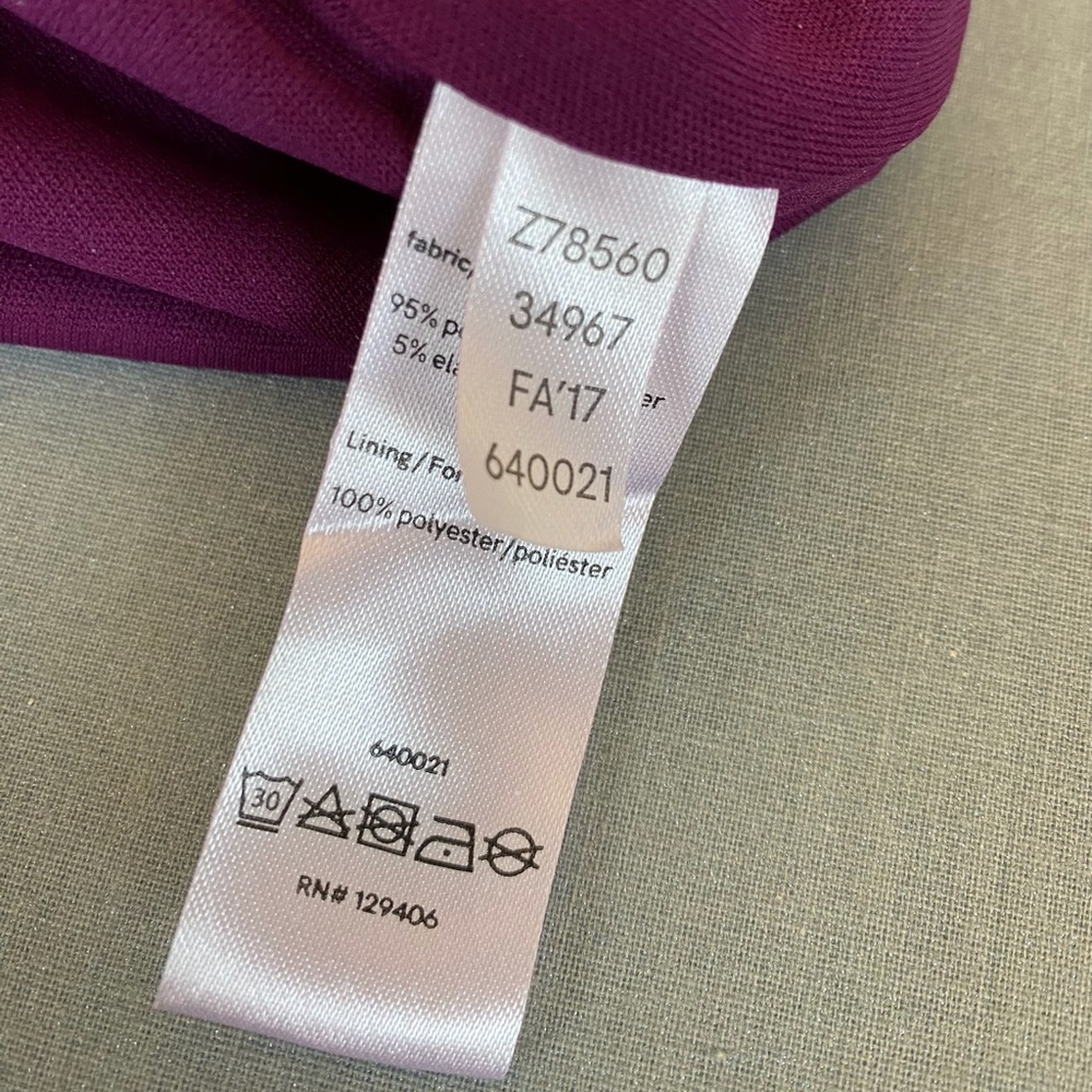 VENUS Ruched Body Con Dress XS Fuchsia - Picture 7 of 9